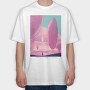 Fantasy Landscape 07, Tricou Oversize Barbati (Unisex)