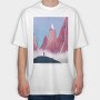 Fantasy Landscape 08, Tricou Oversize Barbati (Unisex)