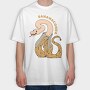 Banana Conda, Tricou Oversize Barbati (Unisex)