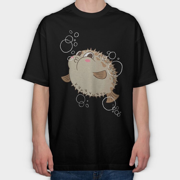 Blowfish, Tricou Oversize Barbati (Unisex)