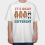 It's Ok to be Different, Tricou Oversize Barbati (Unisex)