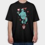 Gin Genie, Tricou Oversize Barbati (Unisex)