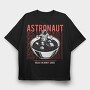 Astronaut Gravy Bowl, Tricou Oversize Barbati (Unisex)