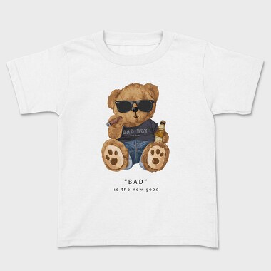 Bad Boy Bear Vibes, Tricou Copii