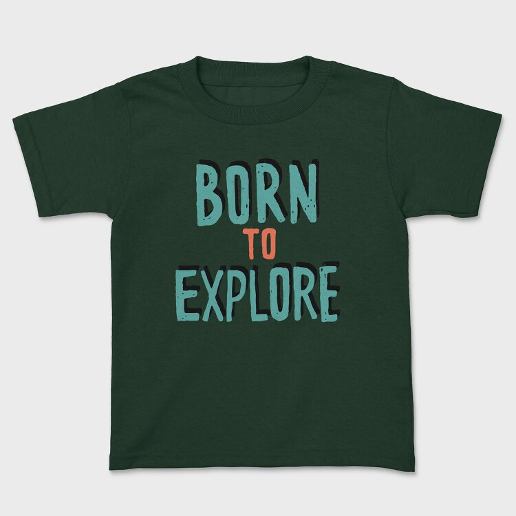 Born To Explore, Tricou Copii