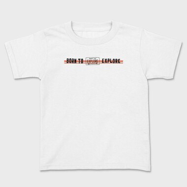 Burn It Out Explore Capture, Tricou Copii