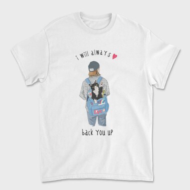 Cat Bag Love Up, Tricou Barbati (Unisex)