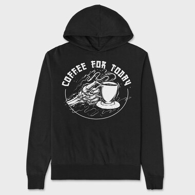 Coffee For Today, Hanorac Oversize Barbati (Unisex)