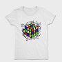 Color Block Cube, Tricou Femei