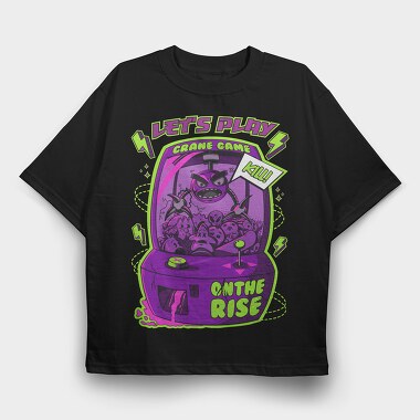 Crane Game Kill, Tricou Oversize Barbati (Unisex)