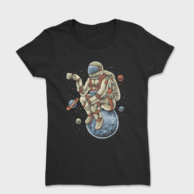 Astronaut Coffee Dreams, Tricou Femei