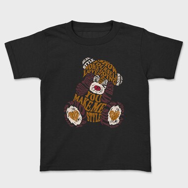 Bear Style Love You, Tricou Copii