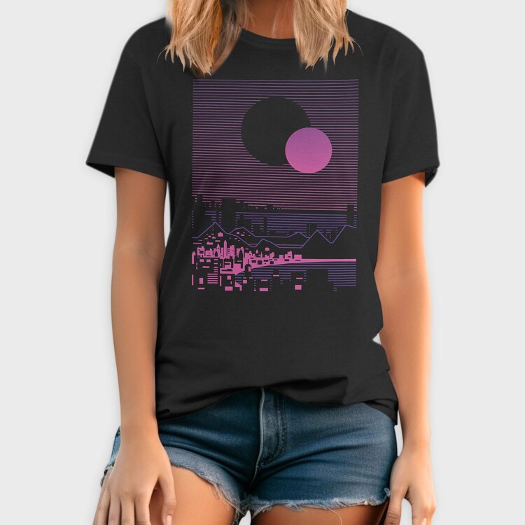 Abstract Retro, Tricou Barbati (Unisex)