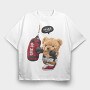 Boxer Bear Champ, Tricou Oversize Barbati (Unisex)