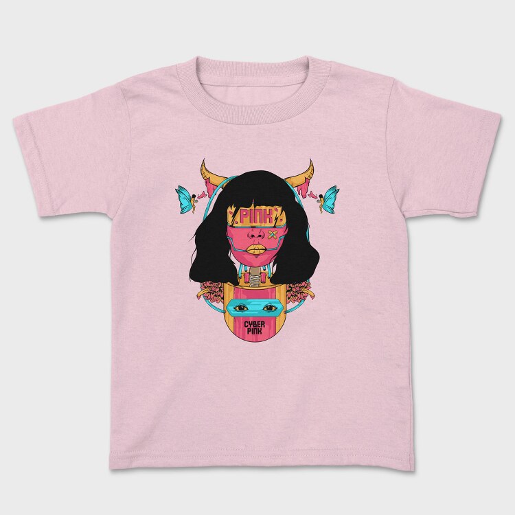 Cyber Pink Horns, Tricou Copii