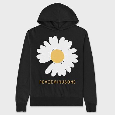 Daisy Peace Minus One, Hanorac Oversize Barbati (Unisex)