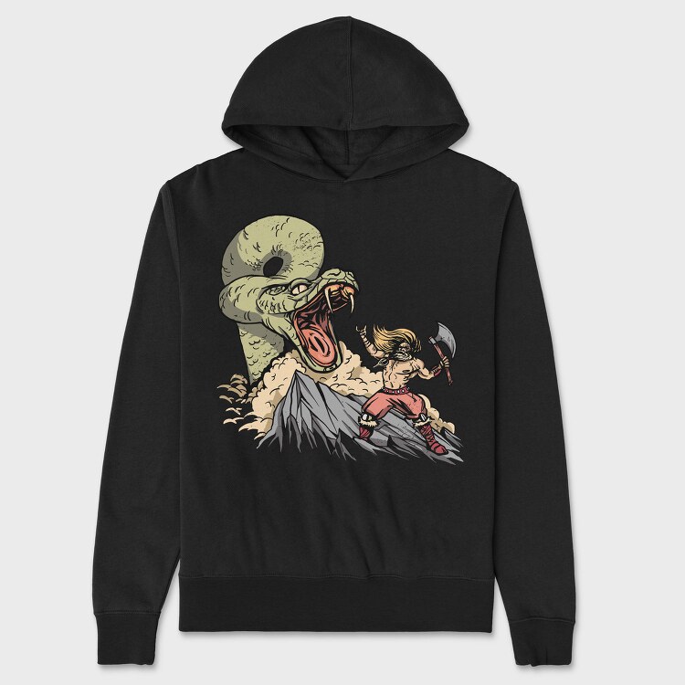 Demon Slayer, Hanorac Oversize Barbati (Unisex)