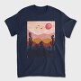 Desert Sunset Vibes, Tricou Barbati (Unisex)