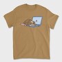 Doggo Laptop Dreams, Tricou Barbati (Unisex)