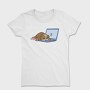 Doggo Laptop Dreams, Tricou Femei