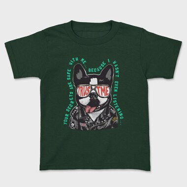 Doggy Cool Biker, Tricou Copii