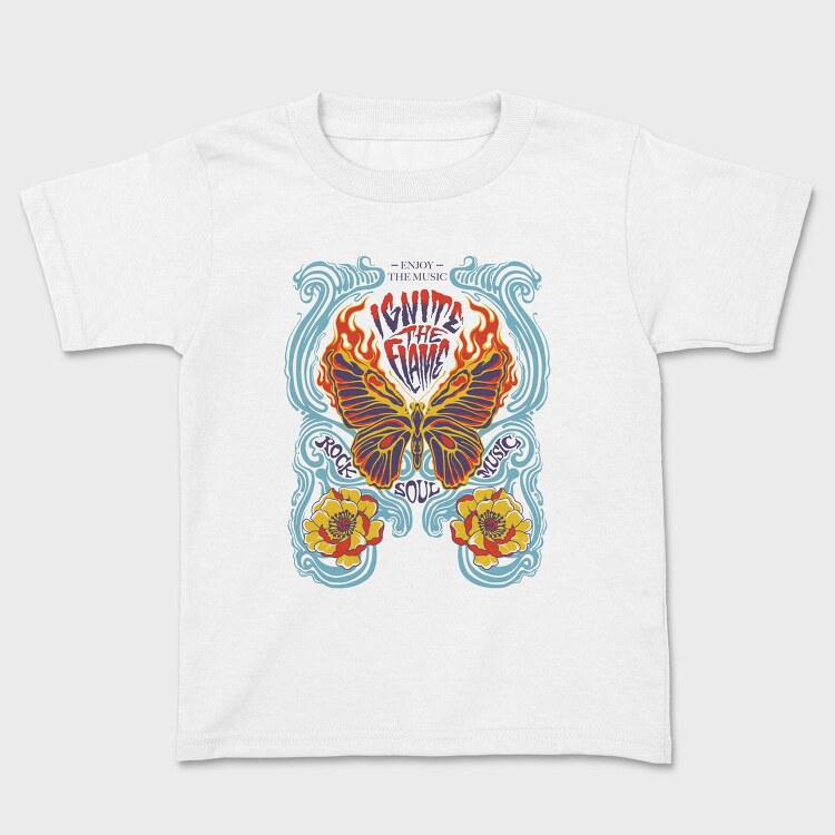 Flame Butterfly Soul, Tricou Copii