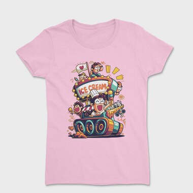 Ice Cream Truck Dreams, Tricou Femei