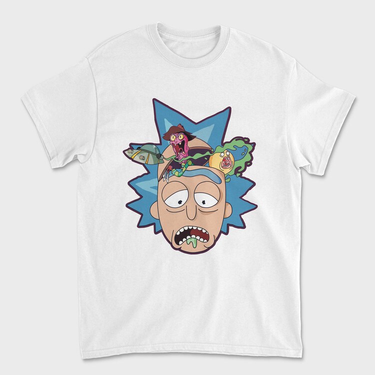 Mad Ricks Chaos, Tricou Barbati (Unisex)