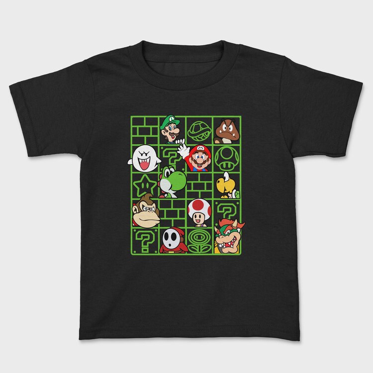 Mario Bros Streetwear, Tricou Copii