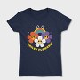 Flower Power Smiley, Tricou Femei