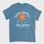 Groovy Flower Vibes, Tricou Barbati (Unisex)