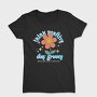 Groovy Flower Vibes, Tricou Femei