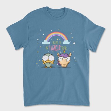 Rainbow Unicorn Duo, Tricou Barbati (Unisex)