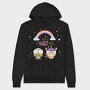 Rainbow Unicorn Duo, Hanorac Oversize Barbati (Unisex)