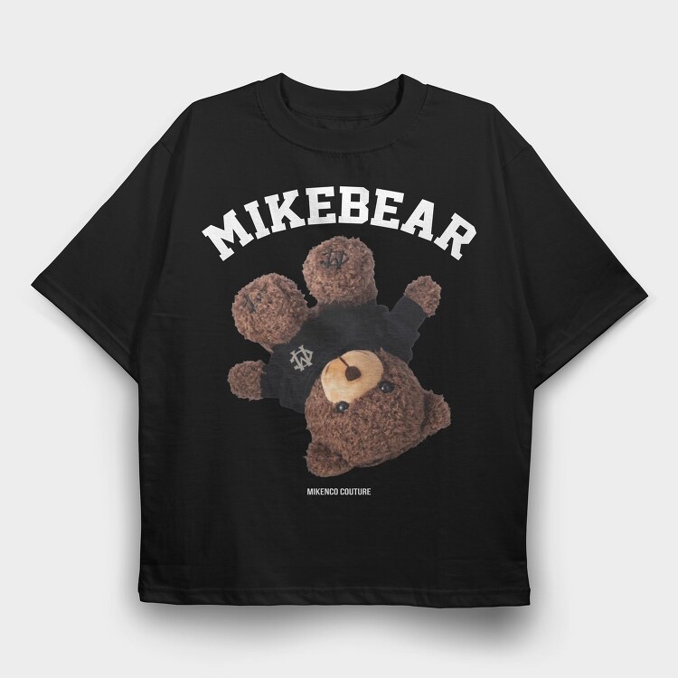 Mikebear Couture, Tricou Oversize Barbati (Unisex)