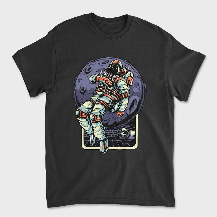 Moonwalk Astronaut, Tricou Barbati (Unisex)
