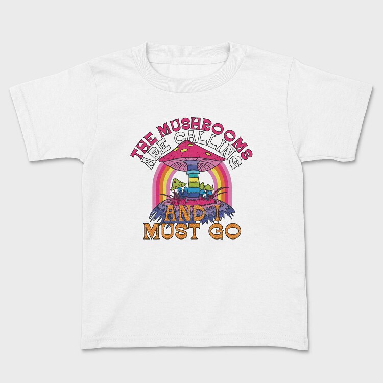 Mushroom Rainbow Call, Tricou Copii