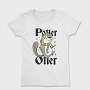 Otter Scarfed Night Stroll, Tricou Femei
