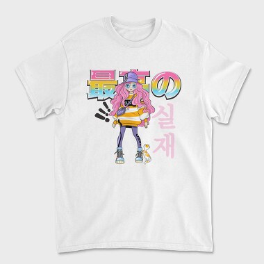 Pink Hair Vibes, Tricou Barbati (Unisex)