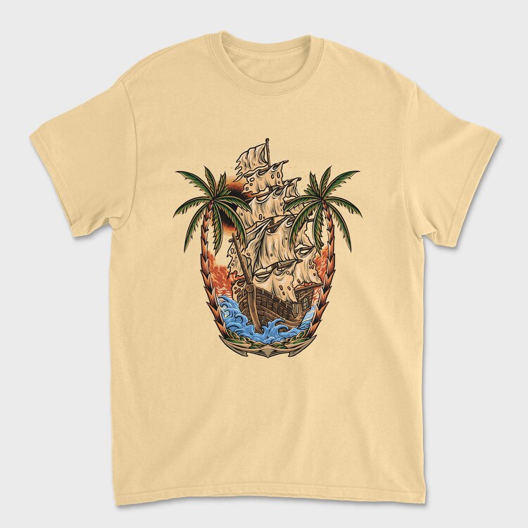 Pirate Dreams, Tricou Barbati (Unisex)