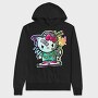 Punk Kitty Queen, Hanorac Oversize Barbati (Unisex)