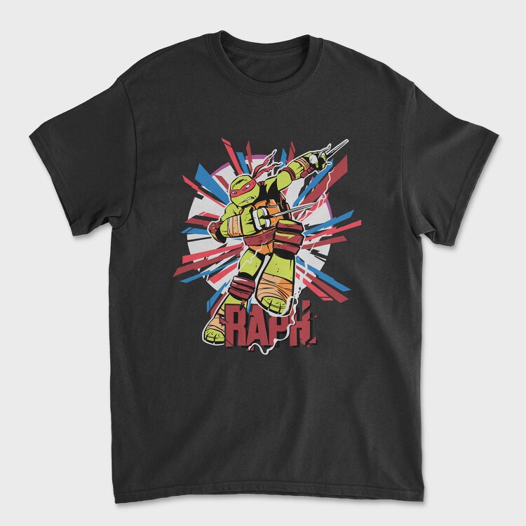 Raph Ninja Burst, Tricou Barbati (Unisex)