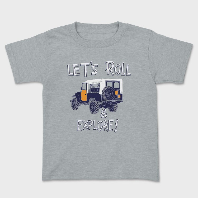 Roll Explore, Tricou Copii