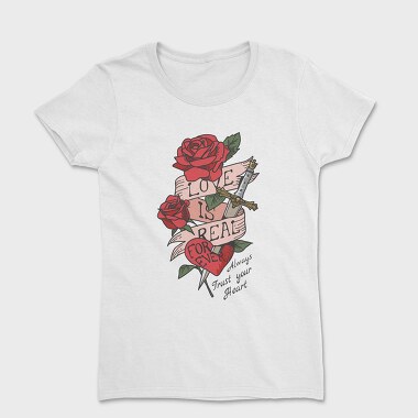 Rose Love Dagger, Tricou Femei