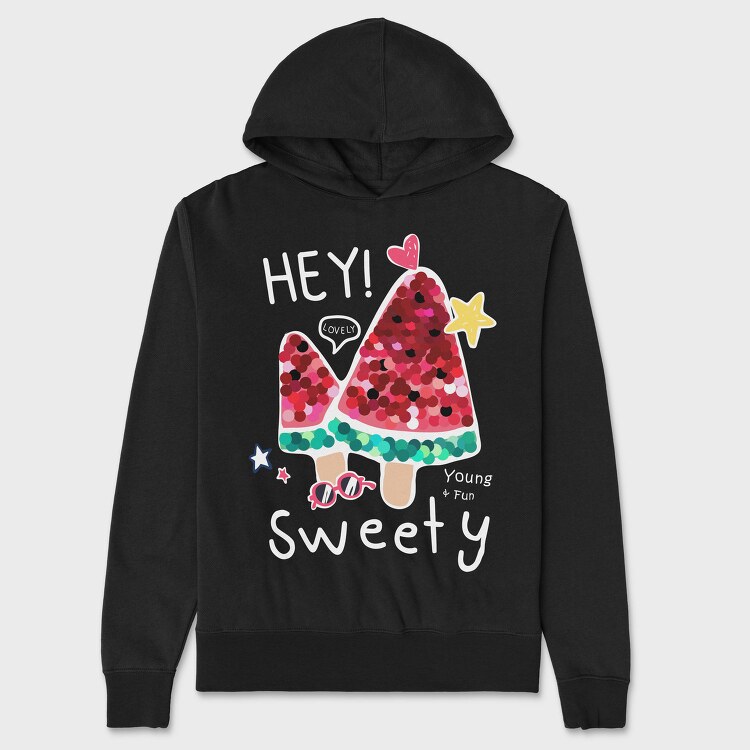 Sequin Sequin Vibes, Hanorac Oversize Barbati (Unisex)