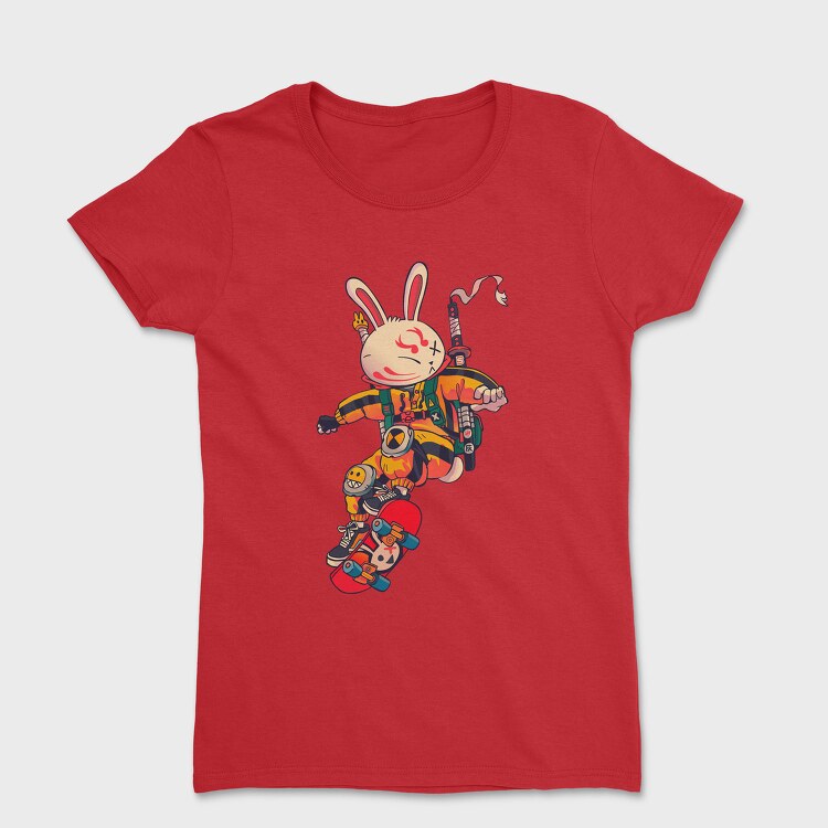 Skate Bunny Rider, Tricou Femei