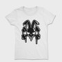 Skull Wings Glow, Tricou Femei