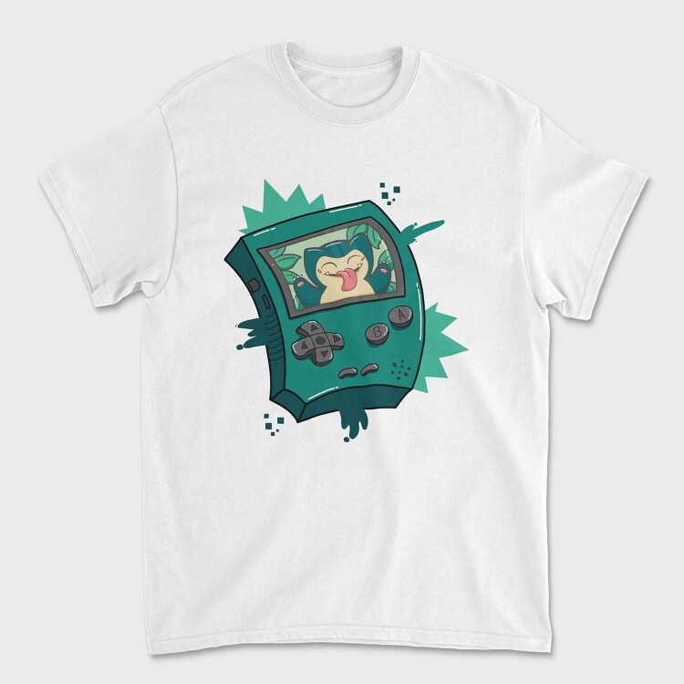 Snorlax King Gameboy, Tricou Barbati (Unisex)