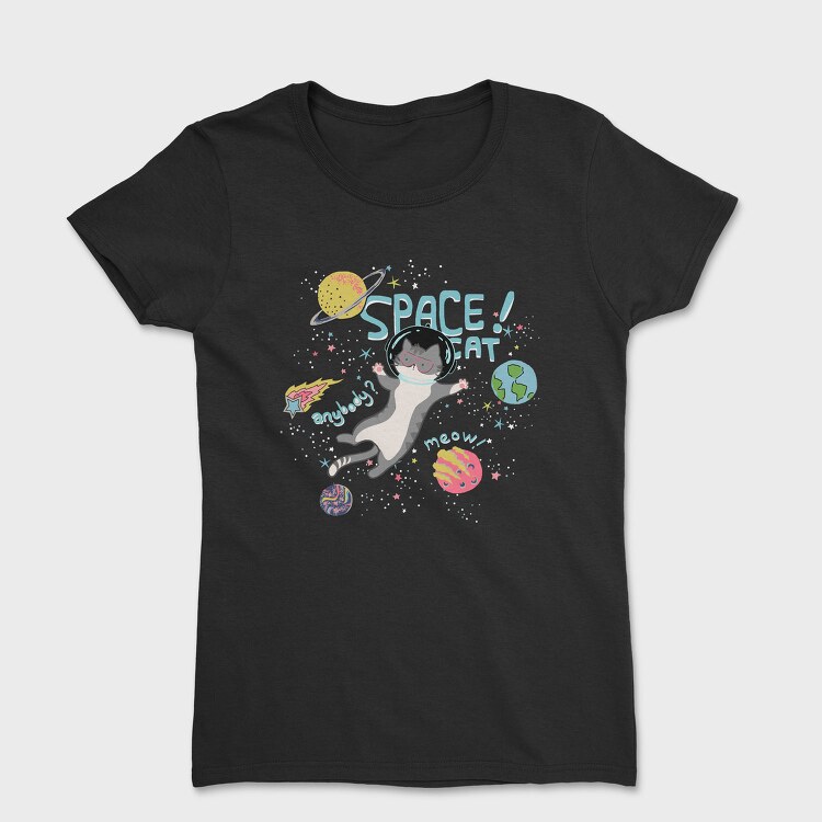 Space Cat Adventure, Tricou Femei
