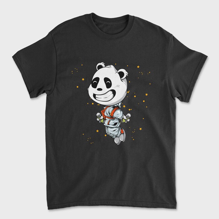 Space Panda Explorer, Tricou Barbati (Unisex)
